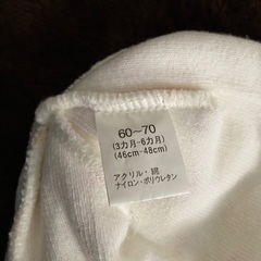 ベビー　ニット帽の画像