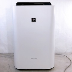 SHARP KC-F50-W空気清浄機 加湿機能付き ホワイト 製品トップ | KC-F50 | 加湿空気清浄機/空気清浄機：シャープ