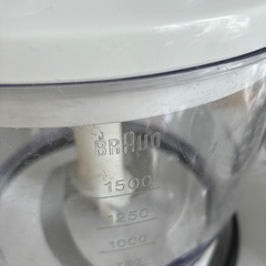 BRAUN フードプロセッサー　の画像
