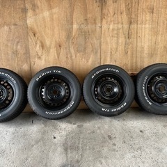 BFGoodrich RADIAL T/A 205/60-15 90S ホワイトレタータイヤ+ホイール