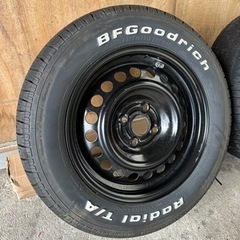 BFGoodrich RADIAL T/A 205/60-15 90S ホワイトレタータイヤ+ホイールの画像