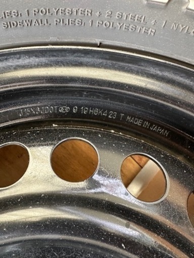 BFGoodrich RADIAL T/A 205/60-15 90S ホワイトレタータイヤ+ホイール