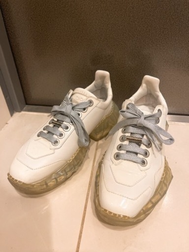 JIMMYCHOO ジミーチュウ　ダイヤモンドスニーカー