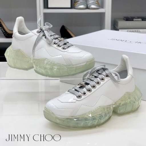 JIMMYCHOO ジミーチュウ　ダイヤモンドスニーカー