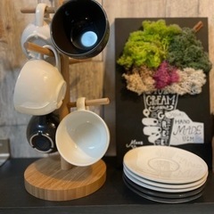 IKEA マグスタンド・マグカップセット
