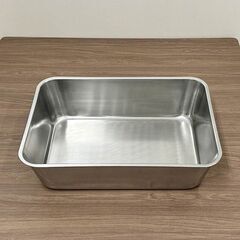 ★新品未使用品★　18-8ステンレス　深深バット　8枚取　R4-0069の画像