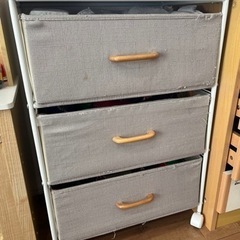 3段収納　棚　引き出し