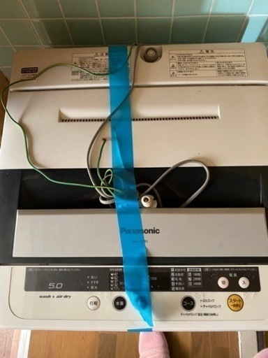 ※決定しました※Panasonic5キロの洗濯機（値引きします）