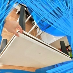 取引中　こたつ　テーブルとして使用可能　フラットヒーターの画像