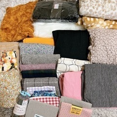 布 ハギレ 生地まとめ売りの画像