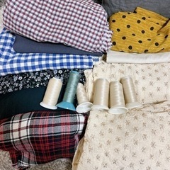 布 ハギレ 生地まとめ売りの画像