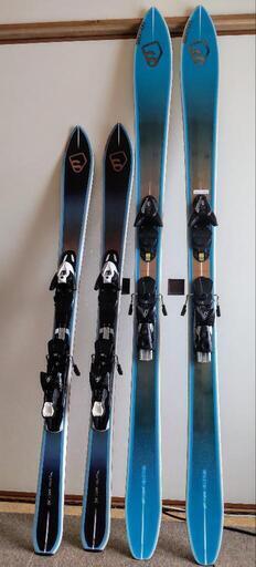 スキー板 salomon サロモン BBR V SHAPE 186×8.9cm +145×7.5cm