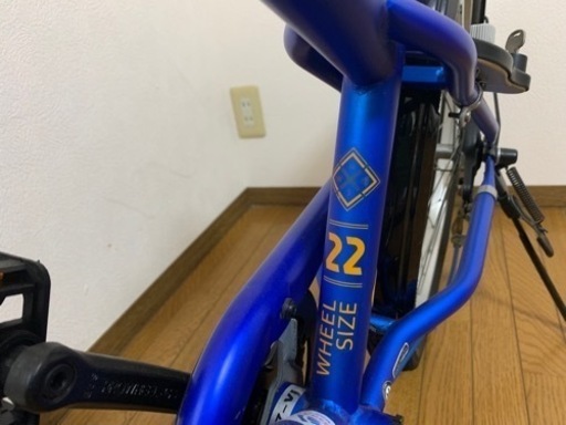 自転車　美品　購入してから室内で保管