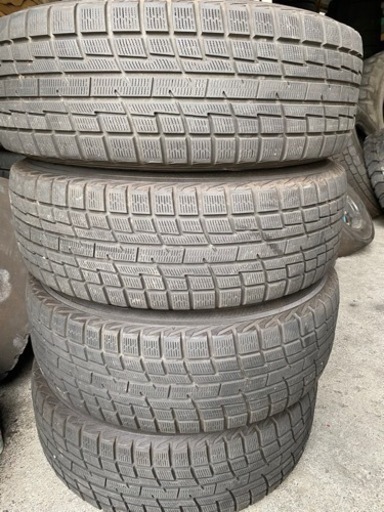 【美品】215/65R16スタッドレスホイール付き4本