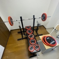 ベンチプレスセット/ファイティングロード/手渡し限定