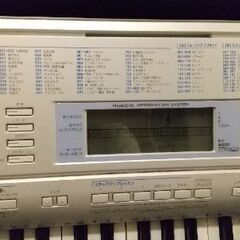 CASIO キーボード 電子楽器 光ナビゲーションの画像