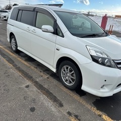 【お話中】早期引取希望‼️早い者勝ち‼️最終値下げ‼️車検長い【令和7年9月迄】❗️美車‼️切替式4WD‼️両側Pスライドドア&電動リアゲート！【アイシス】最上級グレードプラタナUセレクション」HID・パドルシフト◆7人乗り❗️の画像