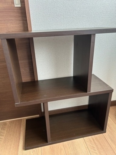 カラーボックス　ブラウン