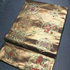 👘正絹 六通 フォーマル 袋帯 銘入り★ お振袖にも