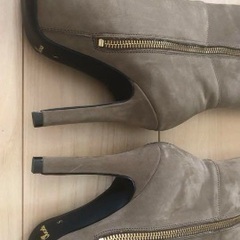 モエリー　ロングブーツ　ブーツ　スエードの画像