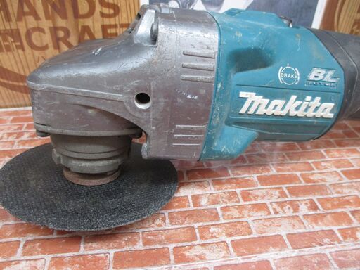 makita マキタ GA001G ディスクグラインダ 中古品 40V 本体のみ ※カバー無し 【ハンズクラフト宜野湾店】