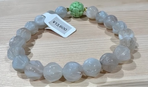 花模様瑪瑙and練珊瑚龍玉(次回入荷未定)