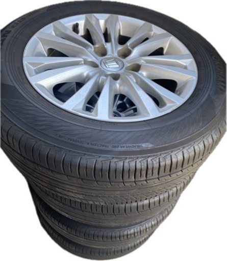 クラウン200 210系　純正中古タイヤホイールセット