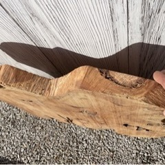 【500円値引き】大きな切り株　個性的な形の板　DIY資材　木の板の画像