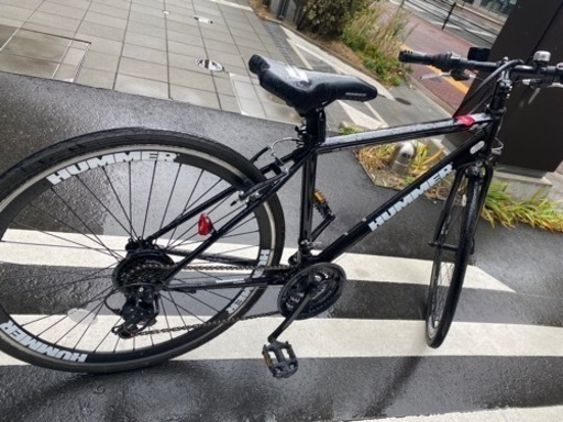 自転車ハマー 博多駅前