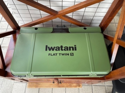 【未使用】Iwatani  フラットツイン　ガステーブル