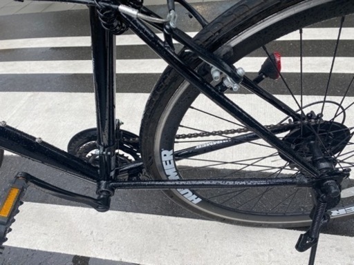 自転車ハマー 博多駅前