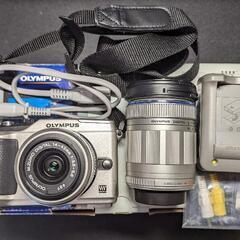 【再値下げ】OLYMPUS E-PL2 E-PL2 ダブルズーム...