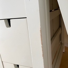 中古 IKEA NORDEN バタフライテーブル ホワイトの画像