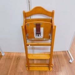 12AG1 KATOJI カトージ 椅子 子供用 キッズチェア 22342 茶色系 イス チェア の画像