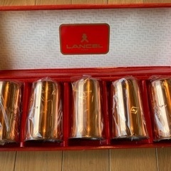 ランセル　LANCEL 5個セット　コップグラス