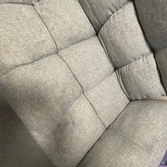 お引き取り先決定しました！！ソファ 2人掛け 脚付き リクライニング の画像