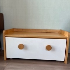 お取引中　おもちゃ箱とLEGOデュプロとアンパンマンブロックの画像