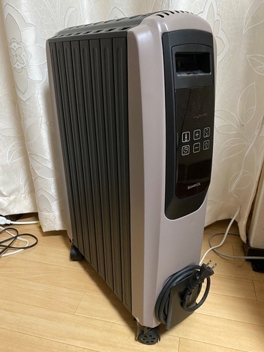 モダンデコ オイルヒーター スリムタイプ
