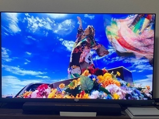 格安！65型液晶テレビ（引き取りのみ）JBLサウンドバー搭載！