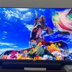 格安！65型液晶テレビ（引き取りのみ）JBLサウンドバー搭載！の画像