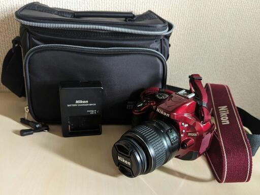 Nikon/ニコン*D5200 レッド/デジタル一眼レフカメラ