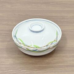 ★新品未使用品★　吉祥蓋向　美濃焼　和食器　強化磁器　R4-0084の画像