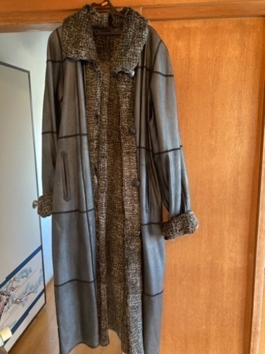 ロングコート　リバーシブル