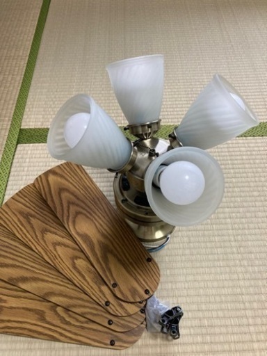 シーリングファンライト未使用