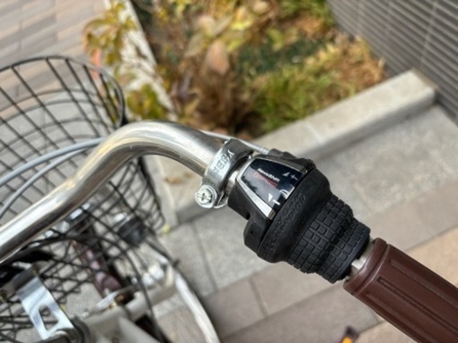 【受け渡し予定者決定】サイモト　自転車26インチ　変速ギア付き