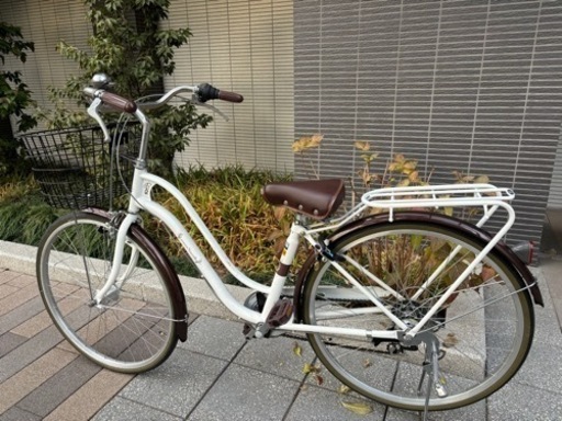 【受け渡し予定者決定】サイモト　自転車26インチ　変速ギア付き
