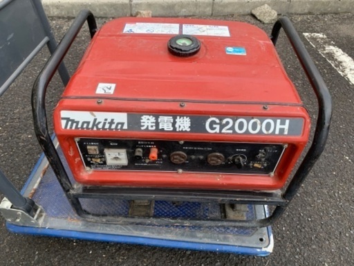 マキタ 発電機　G2000H　動作良好