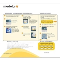 【値下げしました】medela quick clean 哺乳瓶レンジ消毒スチームバックの画像