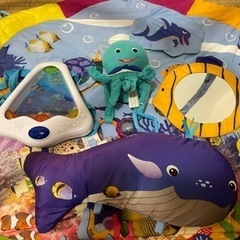 Disney baby einstein プレイジム　プレイマット　ディズニー　おもちゃの画像