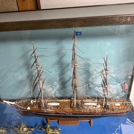 手作り模型 大型船 「カティーサーク」